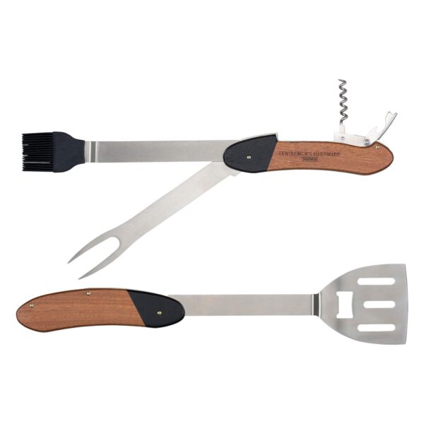 BBQ Multi Tool Acacia wood & Stainless steel