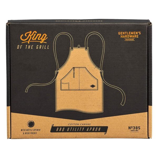 Tablier de BBQ et Ouvre-bouteille