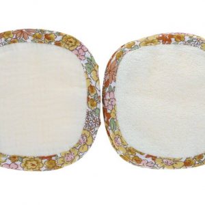 35275-lot-6-lingettes-lavables-fleuries en éponge jaune et rose (1)