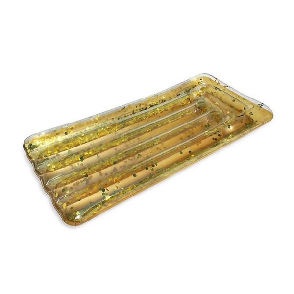 Matelas gonflable Paillettes dorées