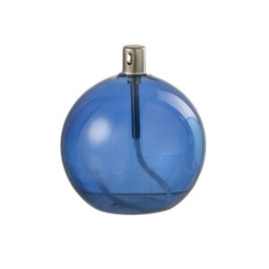 lampe a huile en verre bleur foncé jline sphere (1)