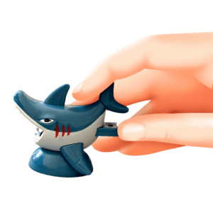 lanceur-a-billes requin avec billes buki 2