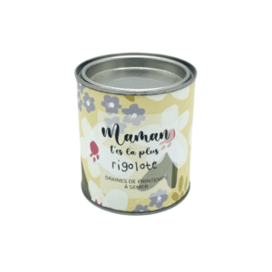 boite de conserve graine de fleurs à planter mauvaise graine maman t'es la plus rigolote (1)