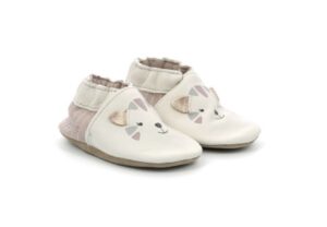 Chaussons Charming cats - Beige clair rose