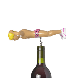 Tire-bouchon gogo dancer Steeve blond slip léopard rose le studio (4) (1)