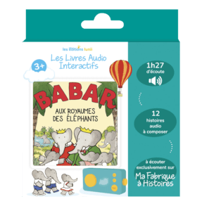 livre audio lunii babar au royaume des éléphants + de 3 ans