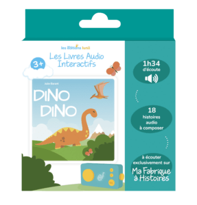 livre audio lunii dinosaure dino dino + de 3 ans