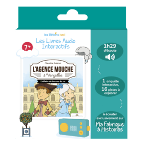 livre audio lunii l'agence mouche à versailles l'affaire du bureau du roi + de 7 ans
