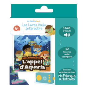 livre audio lunii les aventurieres l'appel d'aquaria + de 5 ans