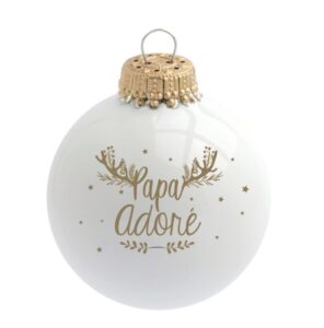 Boule de Noël "Papa Adoré"