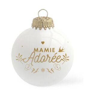 Boule de Noël "Mamie Adorée"