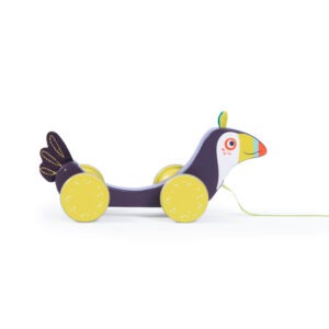 668365 jeu en bois boite à forme à tirer toucan moulin roty (1)