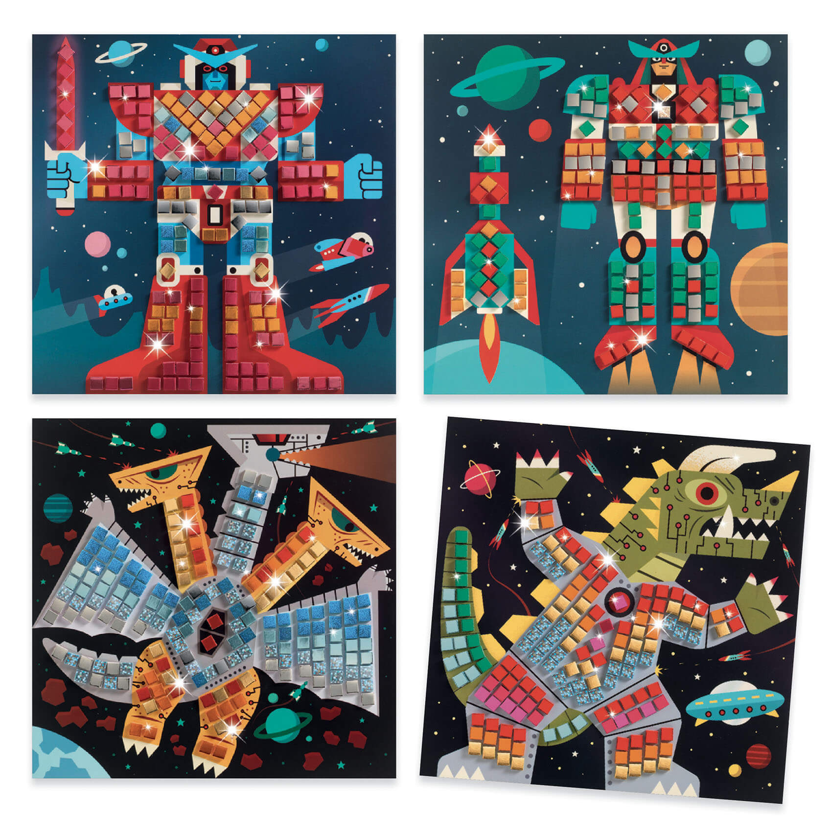 Kit Mosaïque Space Invader Labyrinthe - Idée Cadeau Originale - Occasion