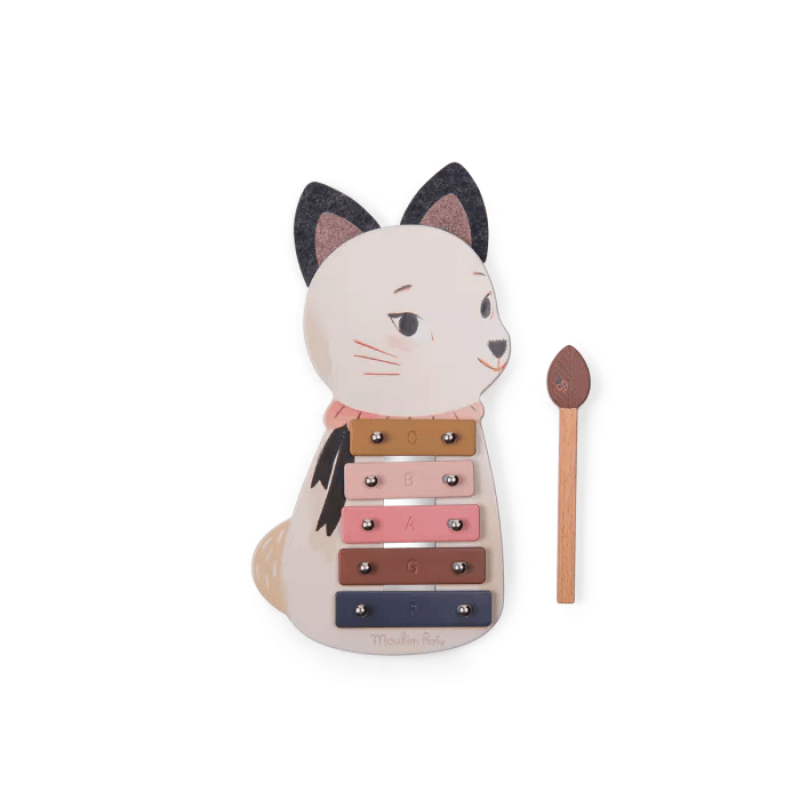 Métallophone chat après la pluie moulin roty