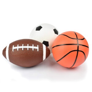 BS0002 set de 3 minis ballons de foot rugby et basket legami (4)