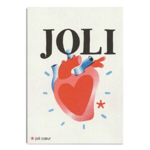 Carte Postale Rebus - *Joli Coeur