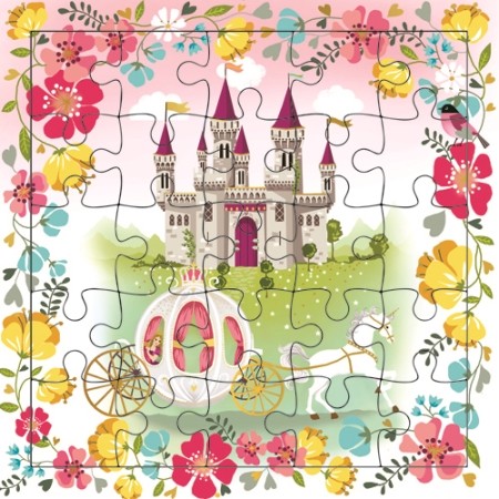 Carte Puzzle - Château de la Princesse