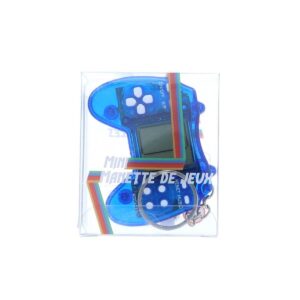 35863-porte-clés manette de jeu vidéo miniature bleue le petit souk (1) (1)