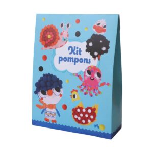 36334-kit de pompons à coller jeu atelier créatifs le petit souk (1) (1)