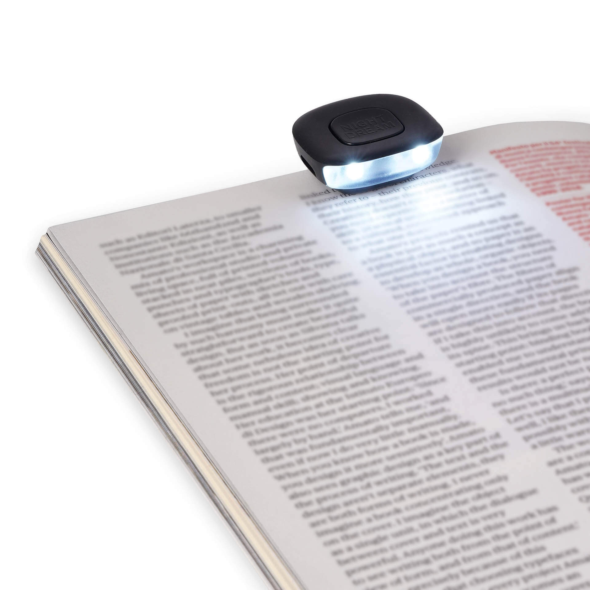 LEDMR0001 Lampe de lecture clip rechargeable noire usb (3)