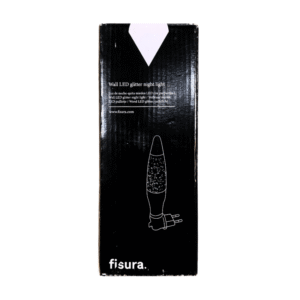 Mini lampe veilleuse LED à paillettes jaune fisura (2) (1)