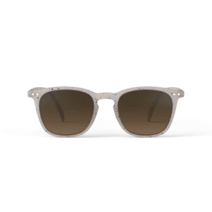 lunettes de soleil izipizi beige ceramic moucheté forme carrée e (2) (1)