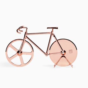 Coupe pizza "Vélo" - Rose Gold