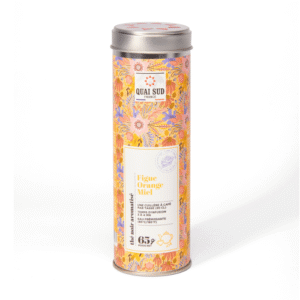 boite thé noir vrac aromatisé figue orange miel quai sud