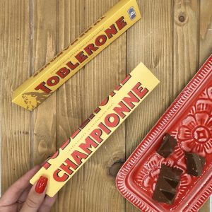 Chocolat Toblerone Personnalisé Championne