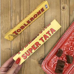 Chocolat Toblerone Personnalisé Super Tata