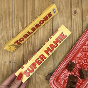 Chocolat Toblerone Personnalisé Super Mamie