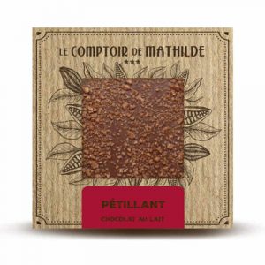 TABPM0018 Tablette Chocolat Lait Petillant 80G le comptoir de mathilde (1)