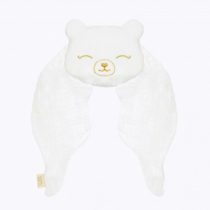 doudou bola blanc et doré ours ilado (1)