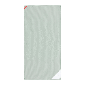 serviette de plage rayée verte microfibre flamingueo (1) (1)
