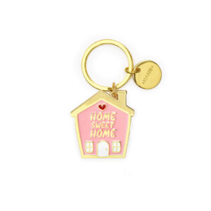 EKR0002 porte clé métal maison home sweet home legami (3) (1)