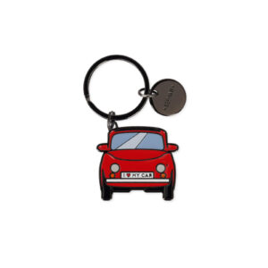 EKR0009 porté clé métal voiture rouge permis legami (3) (1)