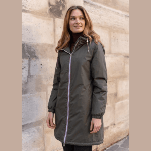 parka imperméable kaki fourrure laurajo (4)
