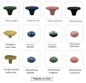 poignées au choix pour la cocotte incroyable cookut