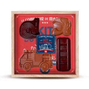 CFMET0007 Kit Du Pompier Chocolats Noir & Lait 175G le comptoir de mathilde (1)