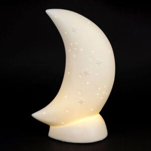 Lampe veilleuse LED porcelaine Lune (2)
