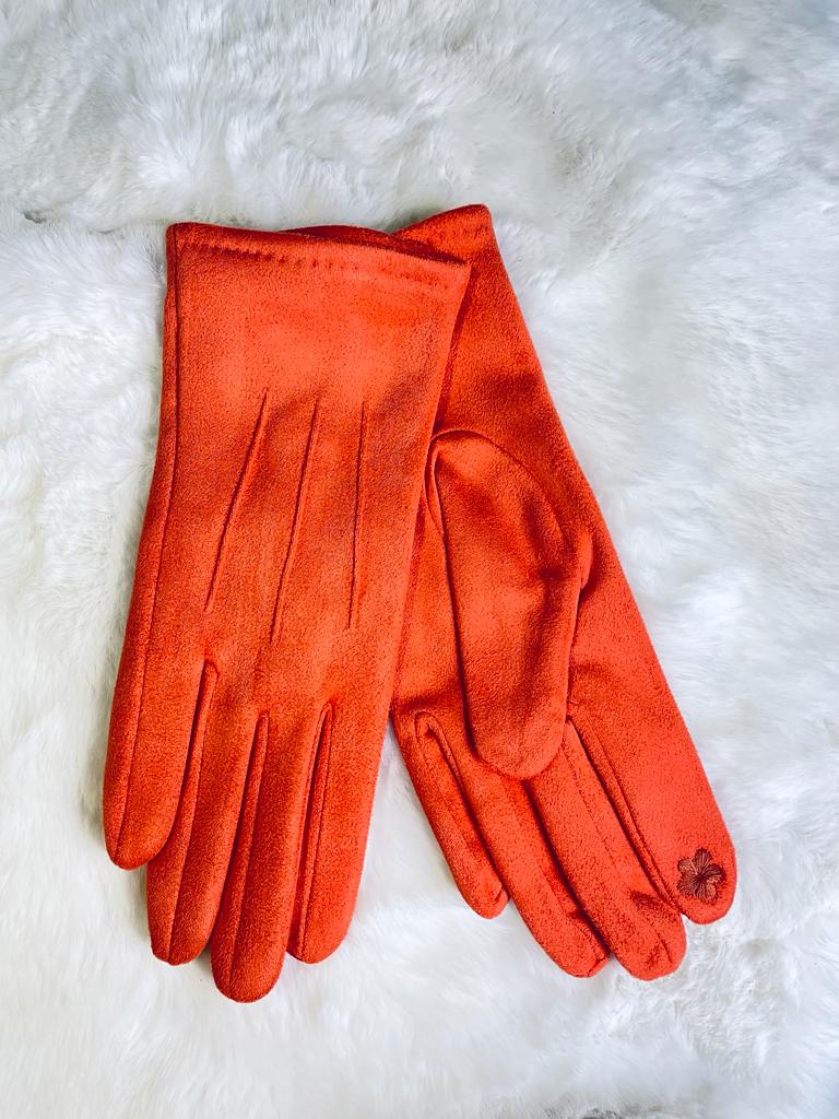 gants orange