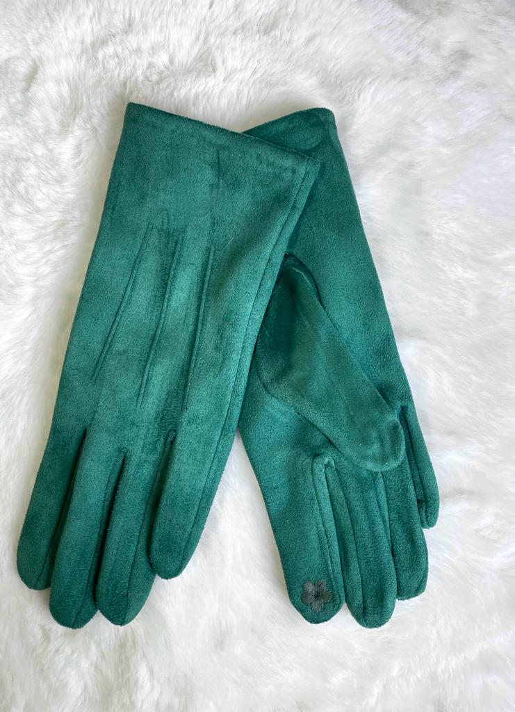 gants vert sapin