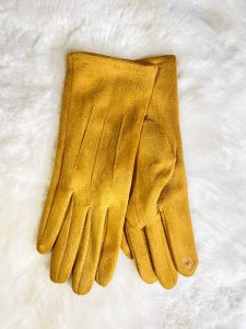gants moutarde