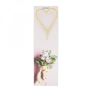 bougie magique coeur doré avec bouquet sparkle wondercandle (2) (1)