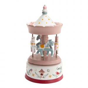 156637 carrousel musical manege chevaux solange