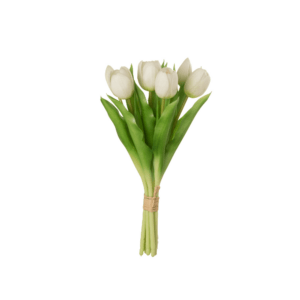 32900 bouquet de tulipes artificielles blanches jline (1)