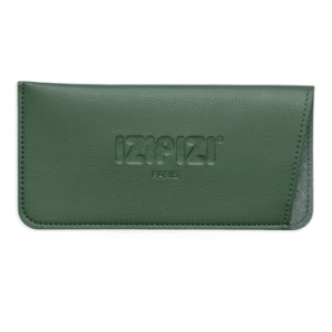 pochette de lunettes izipizi vert foncé (1)