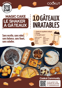 MAGIC CAKE 10 RECETTES DE GÂTEAUX FACILES shaker 3