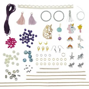 Coffret bijoux licorne-Contenu