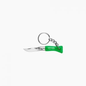 porte clés opinel couteau n2 vert prairie